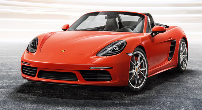 Porsche 718 Boxster 2018 front