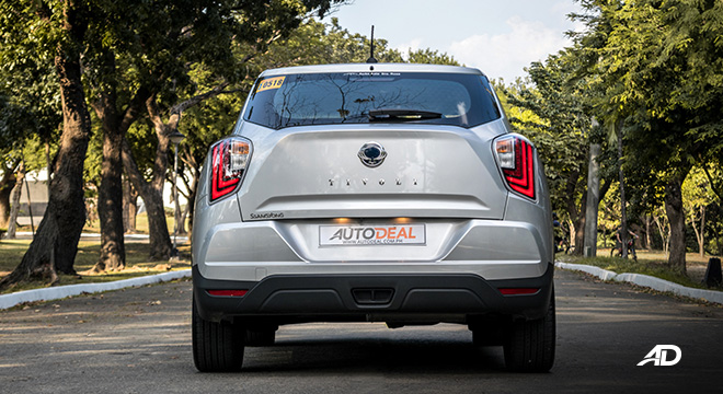 ssangyong tivoli diesel review road test rear exterior philippines