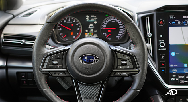 Subaru WRX Steering wheels control