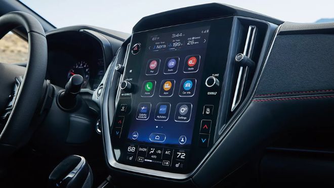 Subaru WRX Wagon infotainment