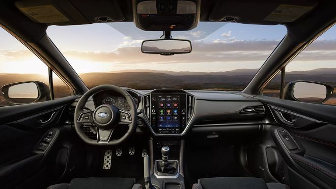 Subaru WRX Wagon interior