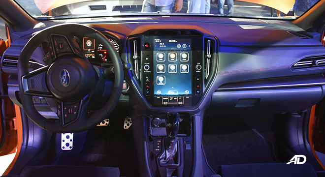 Subaru WRX Wagon interior