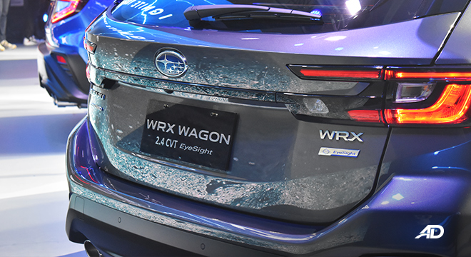 Subaru WRX Wagon rear