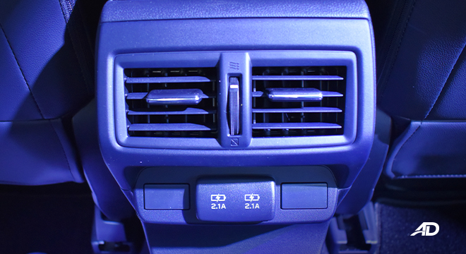 Subaru WRX Wagon rear air conditioning