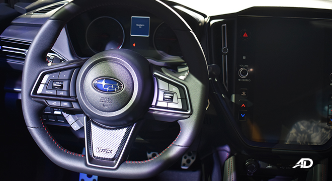 Subaru WRX Wagon steering wheel