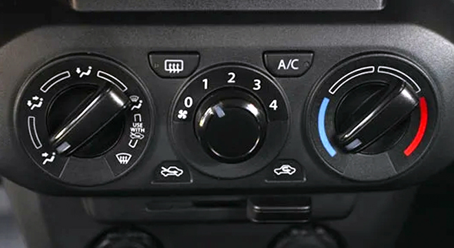 Suzuki S-Presso A/C Controls