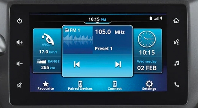 Suzuki S-Presso Infotainment System