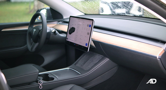 Tesla Model Y Front Cabin