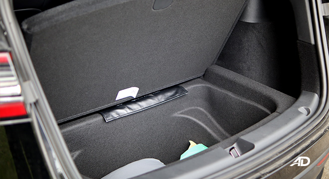 Tesla Model Y Trunk Compartment