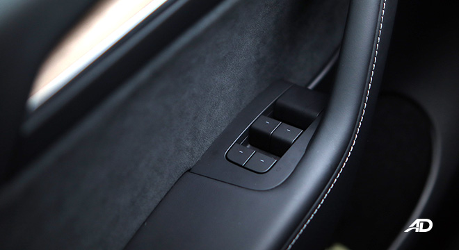Tesla Model Y Window Controls