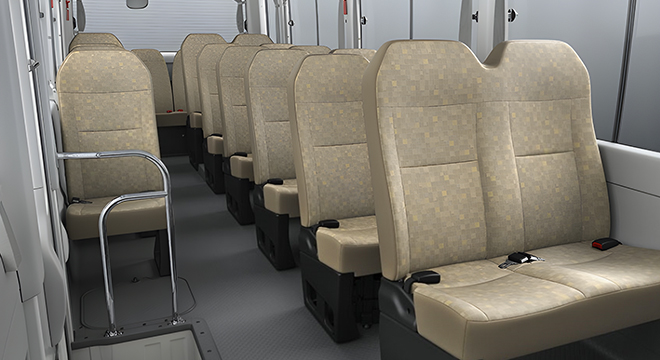 Toyota Coaster Seats