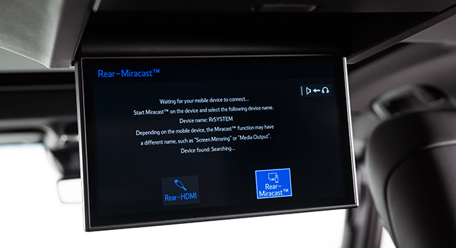 Toyota Land Cruiser Prado Drop Down Screen