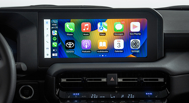 Toyota Land Cruiser Prado Infotainment System