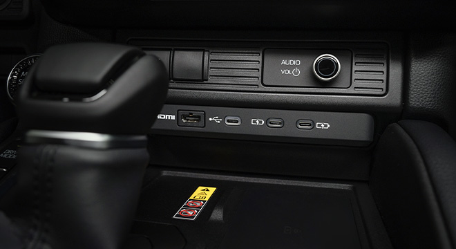 Toyota Land Cruiser Prado USB Ports