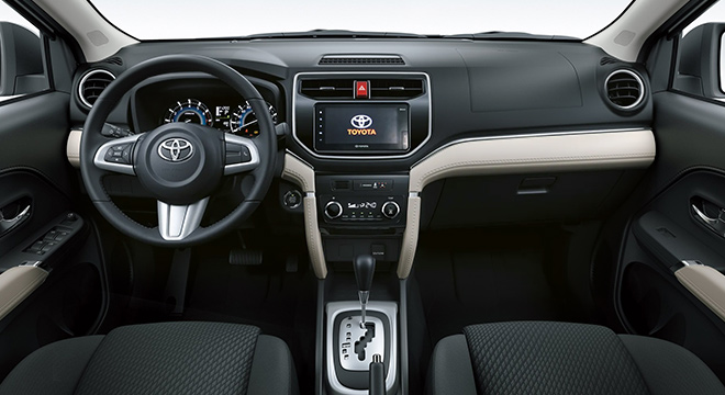 Toyota Rush GR-S interior dashboard