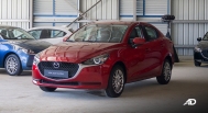 Mazda2 sedan launch philippines exterior front quarter