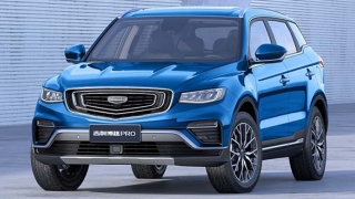 2020 Geely Azkarra blue