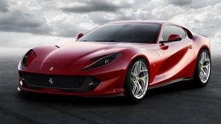 Ferrari 812 Superfast 2018 red