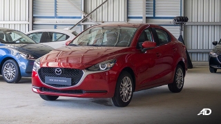 Mazda2 sedan launch philippines exterior front quarter