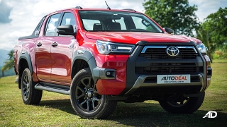 Toyota HIlux Conquest road test emotional red