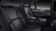 Lexus LS 500h Premier rear seats