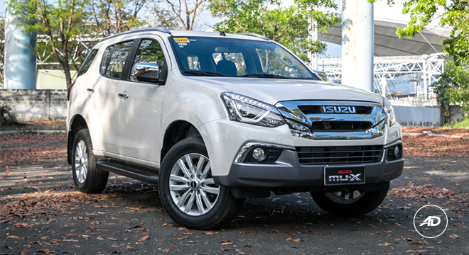 2018 Isuzu mu-X 1.9 RZ4E silky pearl white