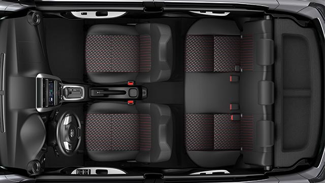 2020 Toyota Wigo G interior