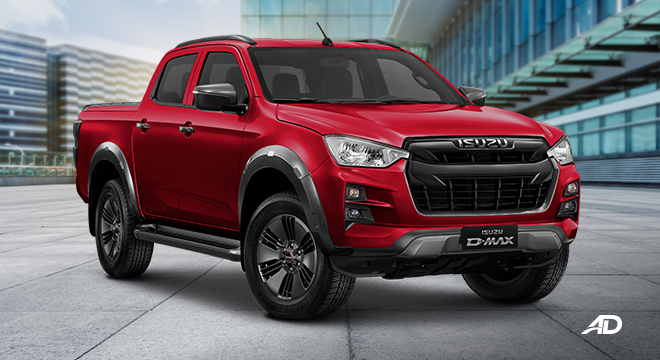2021 Isuzu D-Max 3.0 4X2 LS-A AT exterior quarter front Philippines