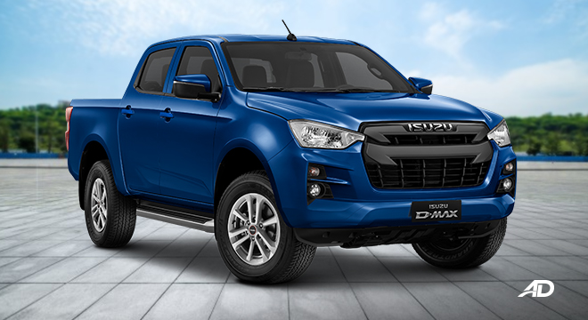 2021 Isuzu D-Max RZ4E 4X2 LS AT exterior quarter front Philippines