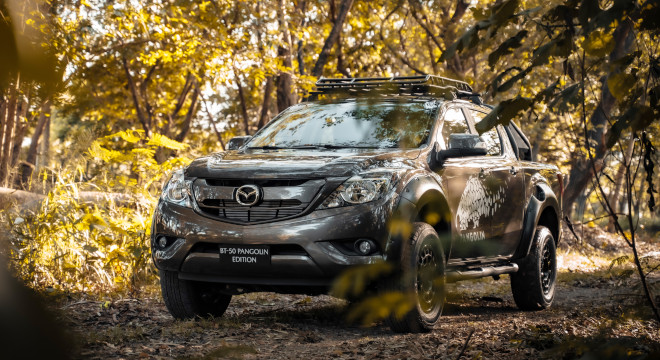2021 Mazda BT-50 exterior quarter front Philippines
