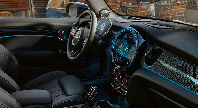 2022 Mini Cooper S 3 Door interior