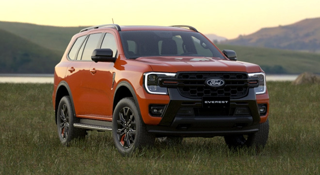 Ford Everest 2.0 Wildtrak 4x4 AT-(Ignite Orange)