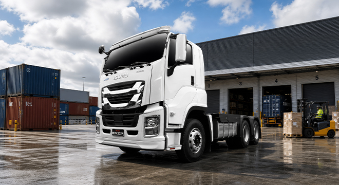 Isuzu E-Series EXZ77 N Blue Power