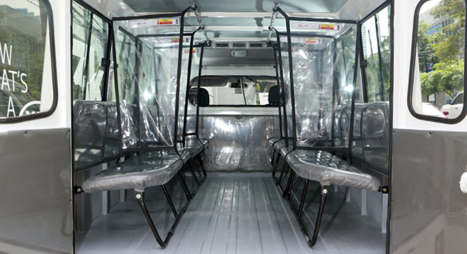 Kia Karga Plus Protect  rear interior