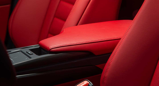 Lexus IS F-Sport center console