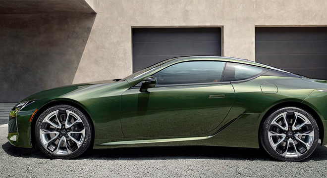 Lexus LC 500 side profile