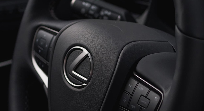 Lexus UX F Sport Philippines interior steering wheel