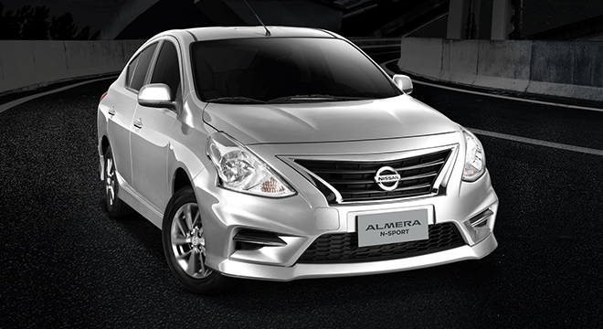 Nissan Almera N-Sport exterior quarter front Philippines