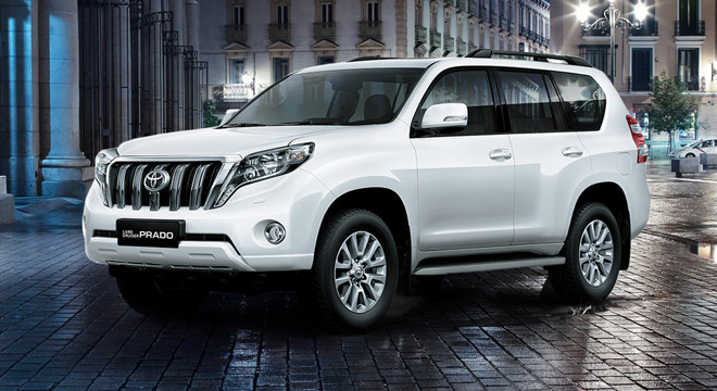 Toyota Land Cruiser Prado 2018 3.0 Diesel MT White Pearl Brand New Philippines