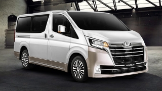 2019 Toyota Hiace Super Grandia Two-tone leather philippines