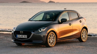 2021 Mazda 2 Hatchback exterior quarter front Philippines
