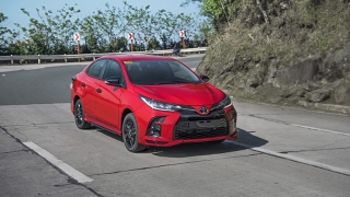 2021 Toyota Vios GR-S exterior quarter front Philippines