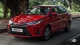 Toyota Vios G MT road test action shot front
