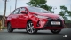 Toyota Vios G MT Road test Red exterior quarter