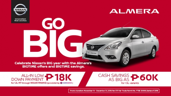 2019 Nissan Almera promos Philippines