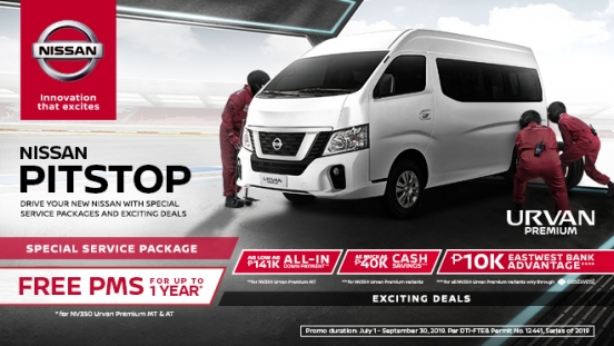 2019 Nissan Urvan Premium