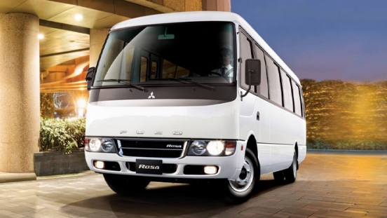 Fuso Canter Rosa exterior front quarter Philippines