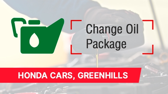 Honda Change Oil Package
