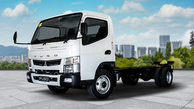 Fe73 2021 Fuso Canter FE73 Cab and Chassis with P17,935 Low Monthly ...