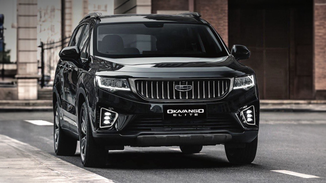 2025 Geely Okavango Elite exterior quarter front Philippines